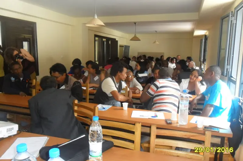 Conférence sur l'autisme organisée au Centre Vintsy par l'Association Malgache pour l'Autisme